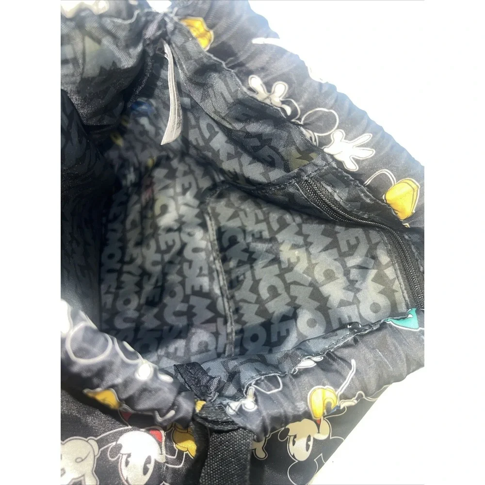 Walt Disney World Parks‎ Mickey Mouse Drawstring Cinch Bag Sack Pack Backpack